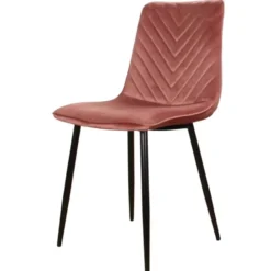 DS4U - Gaby eetkamerstoel velvet roze