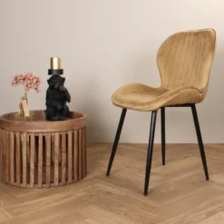 DS4U - Giulia eetkamerstoel velvet goud
