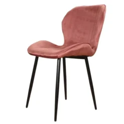 DS4U - Giulia eetkamerstoel velvet roze