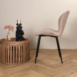 DS4U - Giulia eetkamerstoel velvet champagne