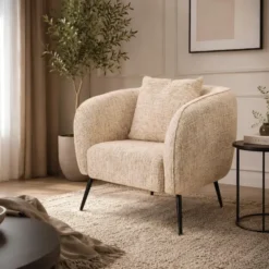 DS4U - Olan fauteuil - lichtbruin