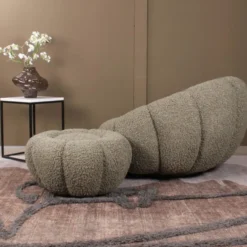DS4U - Olivia DLX fauteuil teddy - groen