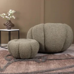 DS4U - Olivia DLX fauteuil teddy - groen