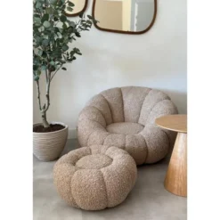 DS4U - Olivia fauteuil set teddy - beige