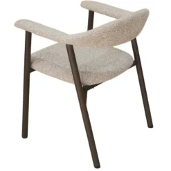 DS4U - Quinn basic eetkamerstoel - walnoot