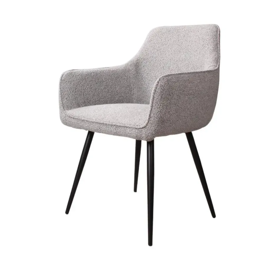 DS4U - Ravi 3.0 eetkamerstoel boucle - grijs