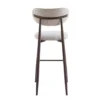 DS4U - Sumi barkruk 75 cm beige - walnoot poot
