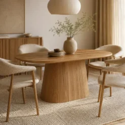 DS4U - Toki eettafel ovaal 200 cm - naturel