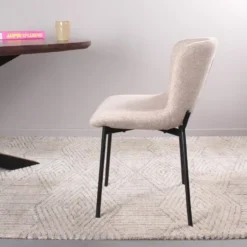 DS4U - Vera eetkamerstoel stof - champagne