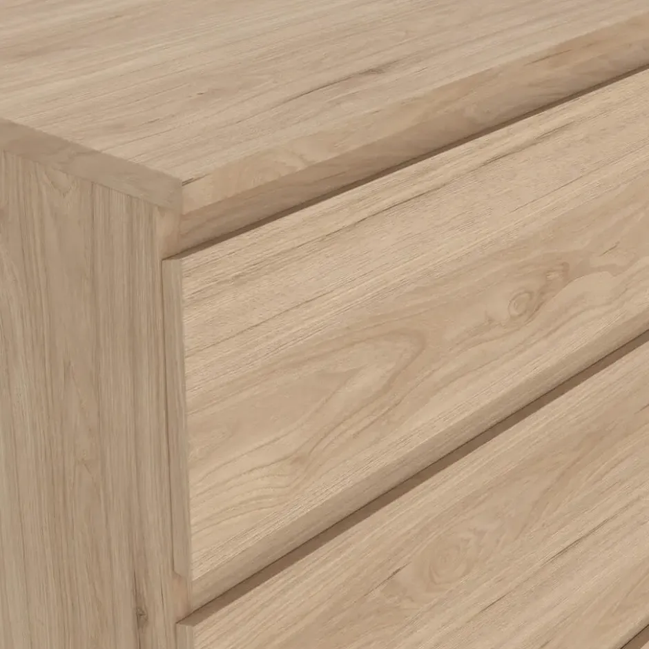 Dubbele Ladekast Naturel - 150x40x85cm - Nova