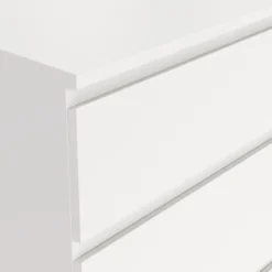 Dubbele Ladekast Wit - 150x40x85cm - Nova