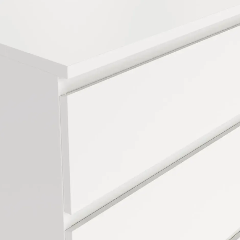 Dubbele Ladekast Wit - 150x40x85cm - Nova