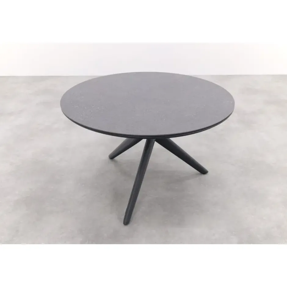 Dublin ronde tuintafel Ø120 cm. - Antraciet