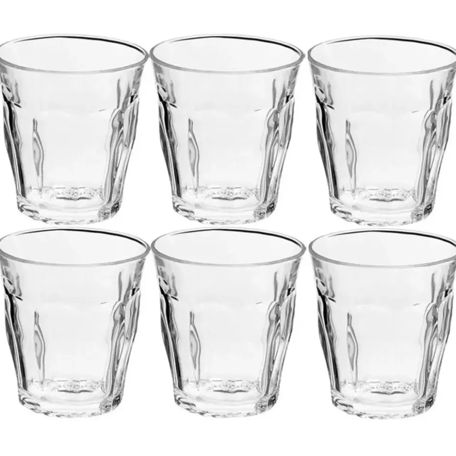 Duralex Picardie water/drinkglazen - 6x stuks - 310 ml