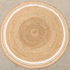 Dutch Lifestyle - Jute - Vloerkleed - 200x200 - Beige