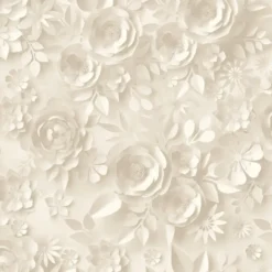 Dutch Wallcoverings behang - My Kingdom Roses beige - 0.53x10,05m