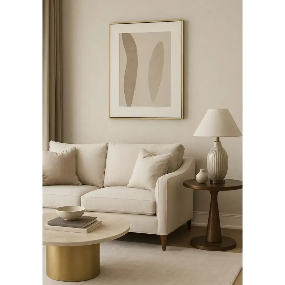 Dutch Wallcoverings Vliesbehang Linen & Textures uni - beige - 10,05m x 53cm