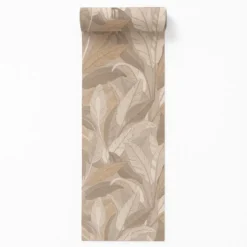 Dutch Wallcoverings Vliesbehang Renaissance leaves - taupe - 10,05m x 53cm