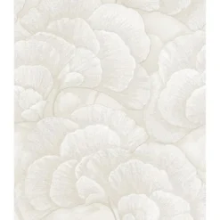 Dutch Wallcoverings Vliesbehang Renaissance blossom - wit - 10,05m x 53cm