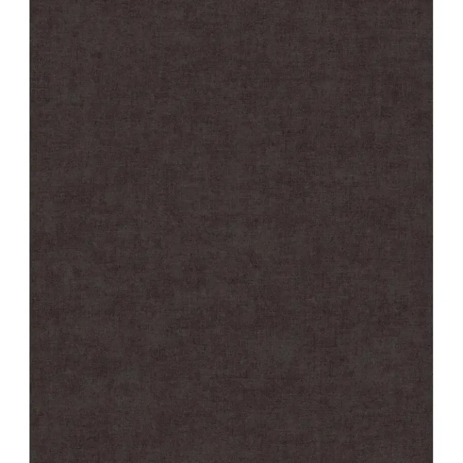 Dutch Wallcoverings Vliesbehang Linen & Textures uni - darkchoco - 10,05m x 53cm
