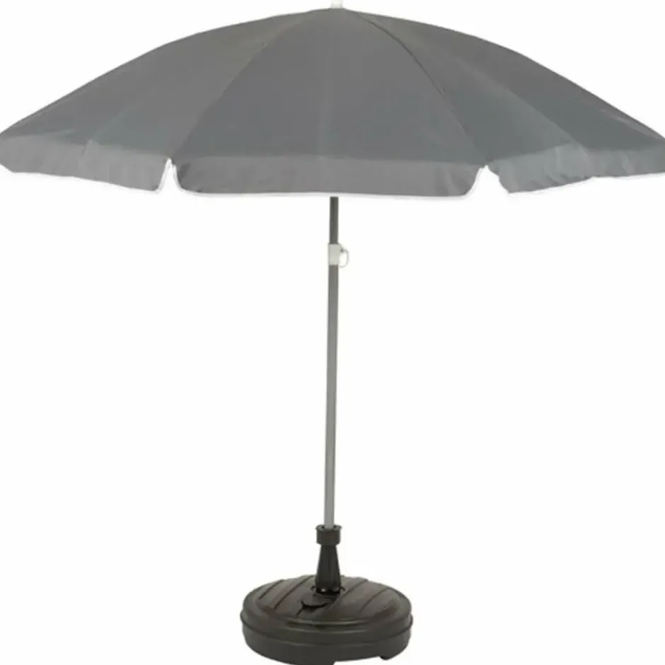 EDA Parasolvoet vulbaar - kleine parasols - antraciet - 13L
