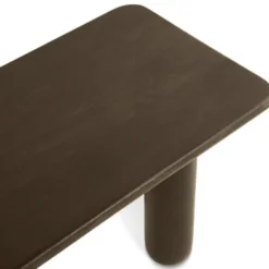 Eetbank Rondo - 200cm Donkerbruin