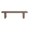 Eetkamerbank Bruin Hout - 220x38x45cm - Maré