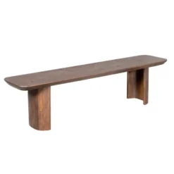 Eetkamerbank Bruin Hout - 220x38x45cm - Maré