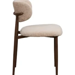 Eetkamerstoel Toby - stof Milky - beige