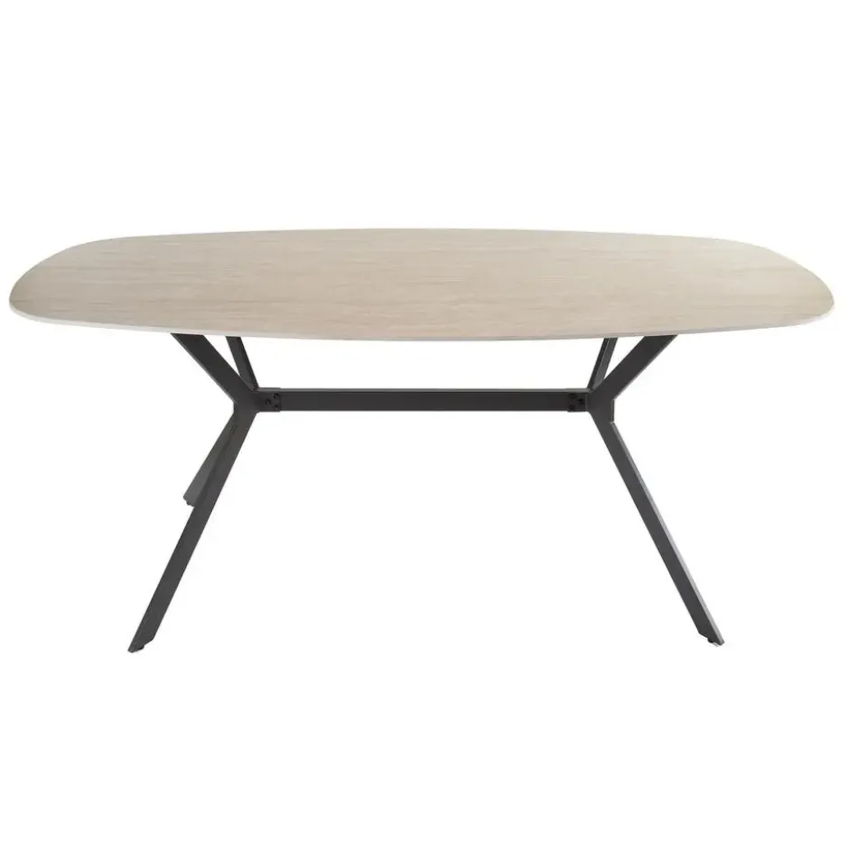 Eetkamertafel Keramiek - 180x90x76cm - Deens Ovaal - Ceramic