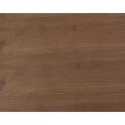Eettafel ANTELADA - 6 plaatsen - Natuurlijk donker Hout paneel
