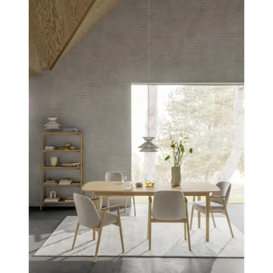 Eettafel Bente - naturel - 75x210x100 cm