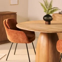 Eettafel Bora - Ø140cm Naturel
