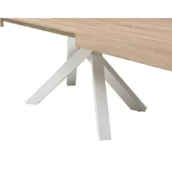 Eettafel CATONAV - Uitschuifbaar - Natuurlijk licht Hout paneel