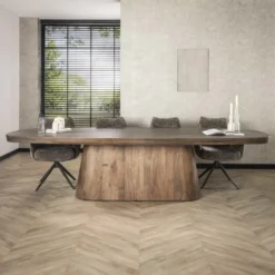 Eettafel - Deens Ovaal - 300cm - Acaciahout - Arcadia