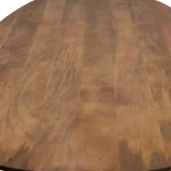 Eettafel Deens Ovaal 240cm - Bruin Mangohout - Feline