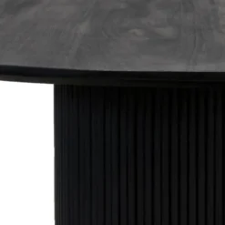 Eettafel Deens Ovaal 300cm - Zwart Mangohout - Feline