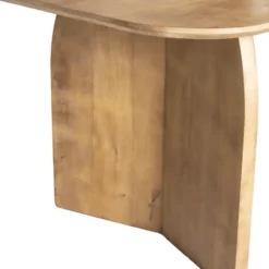 Eettafel Deens Ovaal - Naturel Hout - 240x100x76cm - Dalarna