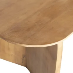 Eettafel Deens Ovaal - Naturel Hout - 240x100x76cm - Dalarna