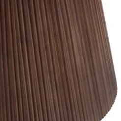 Eettafel Donkerbruin Mangohout - 130x130x76cm - Salvador