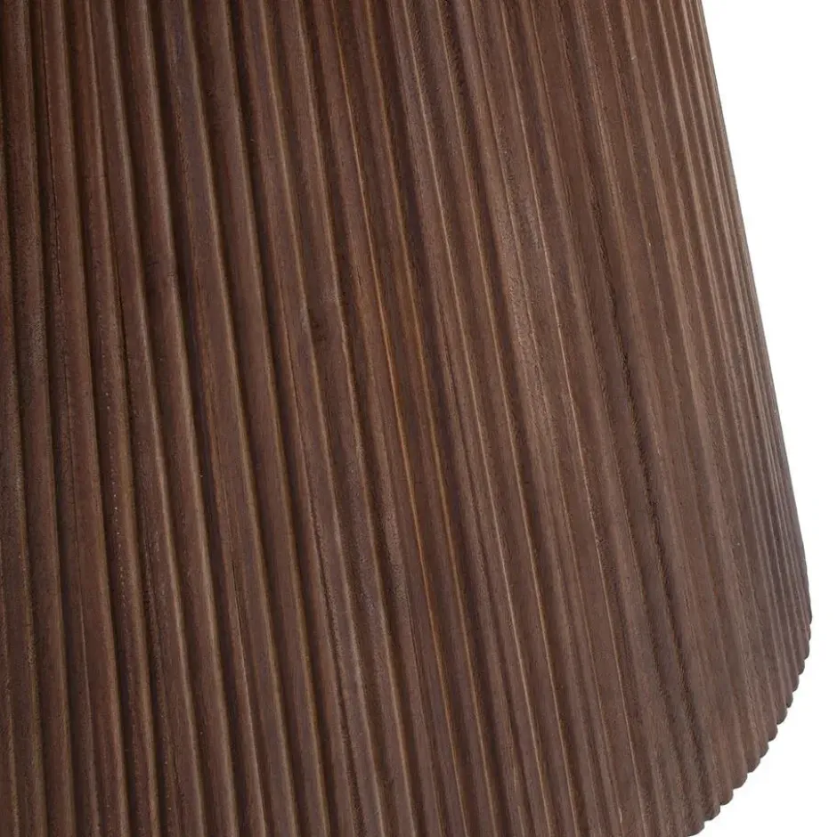 Eettafel Donkerbruin Mangohout - 130x130x76cm - Salvador
