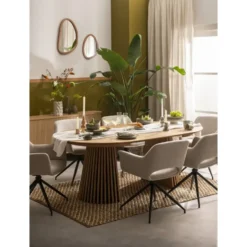 Eettafel Irene - naturel - uitschuifbaar