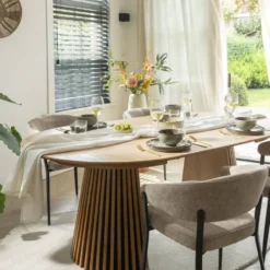 Eettafel Irene - naturel - uitschuifbaar