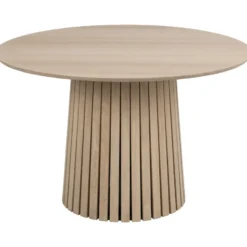 Eettafel Liva - licht eiken - Ø120 cm