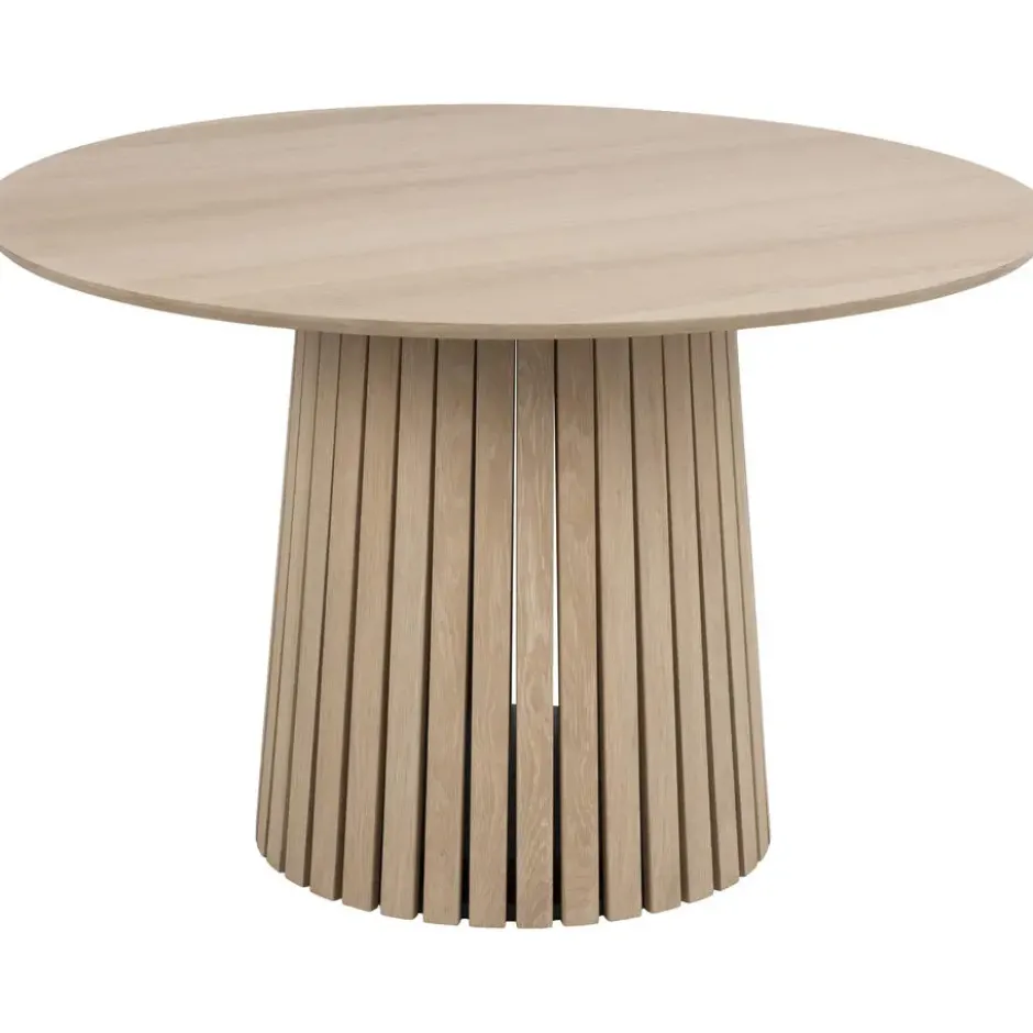 Eettafel Liva - licht eiken - Ø120 cm