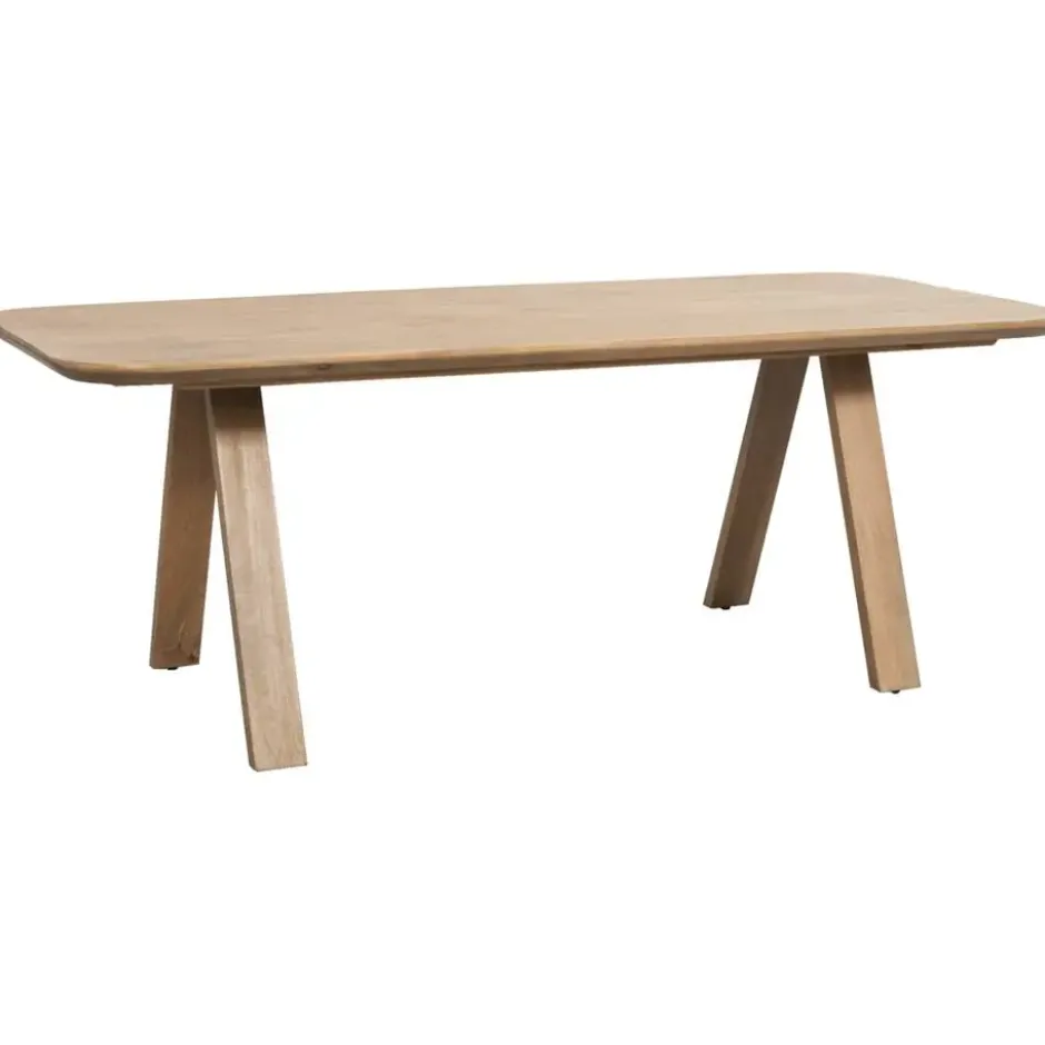 Eettafel Mandy - mangohout - 75x220x94cm