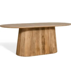 Eettafel Mokka - Lichtbruin 180cm