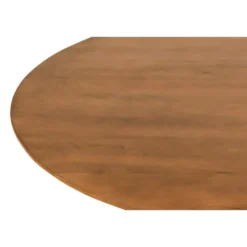 Eettafel Mokka Rond - Lichtbruin Ø120cm