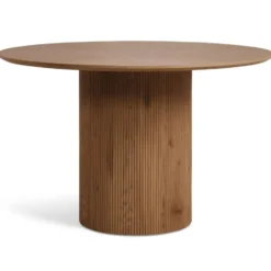 Eettafel Nora - Ø120cm Walnoot