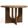 Eettafel Nova - Bruin Ø120cm